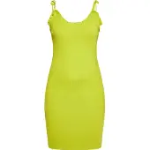 Mymo Robes en maille citron vert