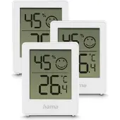 Hama Thermomètre Et Hygromètre Cres 3 Unités