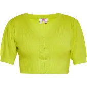 Mymo Cardigan citron vert