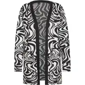 Mymo Cardigan noir / blanc