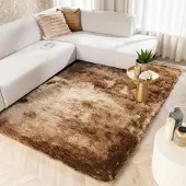 FRAAI Tapis à poils longs - Glorious Taupe | 80x150 cm | Rectangulaire | Pile haute