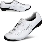 Venerate Chaussures de cyclisme sur route Flow, blanc, taille 44 (hommes), blanc, taille 44