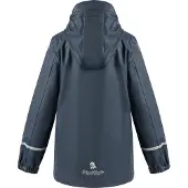Schmuddelwedda Veste fonctionnelle bleu nuit / safran / gris / blanc