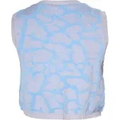 Mymo Cardigan bleu clair / gris
