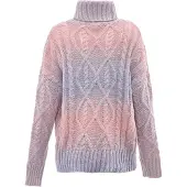 Mymo Pull-over bleu clair / rose