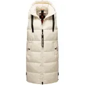 NAVAHOO Gilet 'Schnuffelchen' blanc