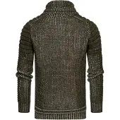 Rusty neal Pull-over gris / kaki
