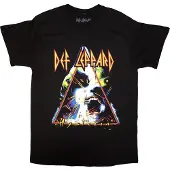 Def Leppard Hommes, T-shirt, Hysteria, Noir, (L)