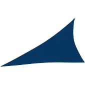 vidaXL Voile de parasol tissu oxford triangulaire 3x4x5 m bleu