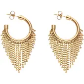 NAEMI Boucles d'oreilles or rose