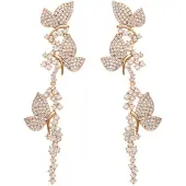 Gaya Boucles d'oreilles or / blanc perle