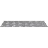 vidaXL Escalier Escalier à angle droit 4 pcs Argent 70 x 40 cm Aluminium