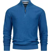 INDICODE JEANS Pull-over ' Bull ' bleu