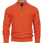 INDICODE JEANS Pull-over ' Bull ' orange