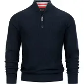 INDICODE JEANS Pull-over ' Bull ' bleu marine