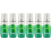 SodaStream Concentrés - Paquet de 6 concentrés de menthe sans sucre - Donne jusqu'à 54 l de boissons - 440 ml