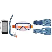 BEUCHAT Oceo Pmt Snorkeling Set Bleu EU 42-45