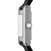 Emporio Armani Montre à affichage analogique noir / argent