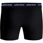 Björn Borg Lot de 3 boxers en coton stretch noir