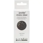 Creativ Company Glaçure céramique mouchetée 999-1060 C Opaque Tutto Nero - 60ml