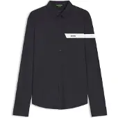BOSS Chemise Regular en jersey de coton