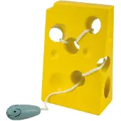 Woody Jeu À Lacer Éducatif En Bois Motricité Montessori Fromage
