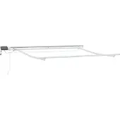 vidaXL , store rétractable gris clair, 300 x 250 cm, tissu et aluminium