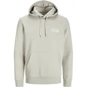 Jack & Jones Sweat-shirt gris clair / blanc