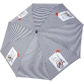 Doppler Femmes, Parapluie, Fiber Magic, Noir, Multicolore