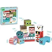 Vilac Cubes sonores en bois Mer