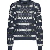 Vero Moda Bella Sweater Bleu S Femme
