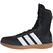 Adidas Chaussure de sport 'BOX HOG WIDE' noir / blanc