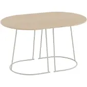 Muuto Airy Table Basse Oak|Off-White | Small