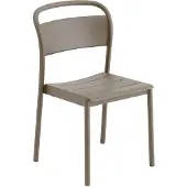 Muuto Linear Steel Side Chair Taupe