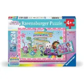 Ravensburger Puzzle La maison de poupée de Gabby, 2x24pcs.