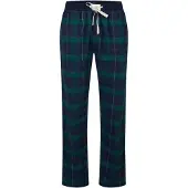 Happy Shorts Pantalon de pyjama 'Christmas' bleu marine / émeraude
