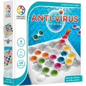 SmartGames Smart Games - Anti-Virus, Puzzle Game with 60 Challenges, 7+ Years, Whie, Multicolore.