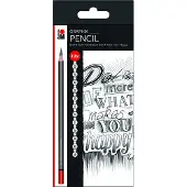 Marabu Crayon Graphix Set 12 pièces (4h, 6B, 12x)