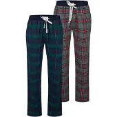 Happy Shorts Pantalon de pyjama 'Christmas' bleu marine / gris / vert / rouge