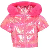 Mymo Gilet rose foncé