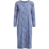 Goldenbay Chemise de nuit 'Clematis' indigo / blanc