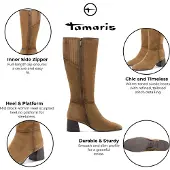 Tamaris Bottes 1-25624-45 femme || Taille 39