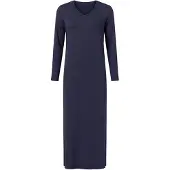 Goldenbay Chemise de nuit 'Plumeria' bleu violet