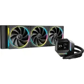 DeepCool Cpu Lm360 Led Rgb R-lm360-bkdmmc-1 Liquid Cooling Argenté