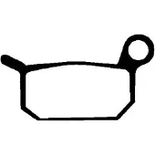 Ashima B4 Formula Sintered Disc Brake Pads Argenté