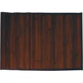 Spirella YALONG Bambus Badmatte 50 x 80 cm braun / rutschfest (80 x 50 cm)