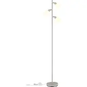 Globo 54114-3S, Verre, Métal, IP20, Classe II, Culot E14, 25 W, 230 V