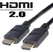 PremiumCord Câble HDMI 2.0 High Speed + Ethernet, connecteurs plaqués or, 15m