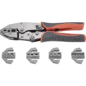 Toolcraft Set pince + profils à sertir 6 pièces