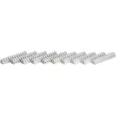 TRU COMPONENTS Bornier domino flexible : 0,5-1,5 mm² rigide : 0,5-1,5 mm² nombre de pôles : 12 523690 10 pièces blanc